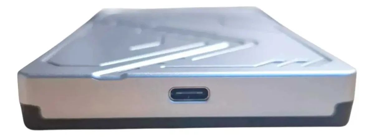 Case para HD 2.5 com USB 3.1 e LED, Cor Prateado - Foto 4