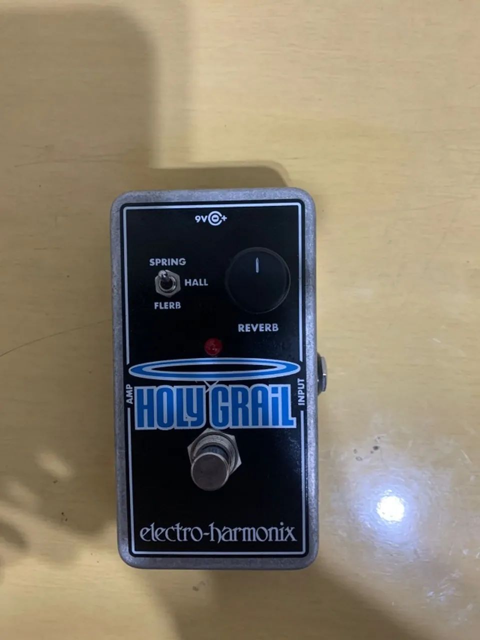 Pedal Electro Harmonix Holy Grail Reverb c/ caixa, manual