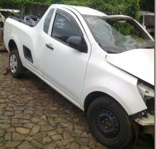 Sucata Chevrolet Montana 2014 para retirada de peças