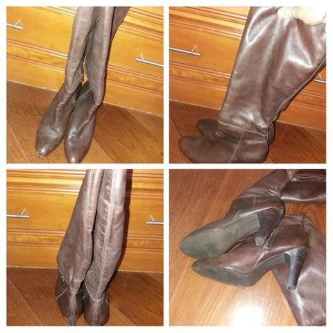 Bota de couro