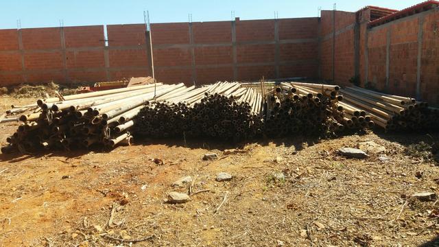 Cano de aço Zincado 01 lote de 440 tubos