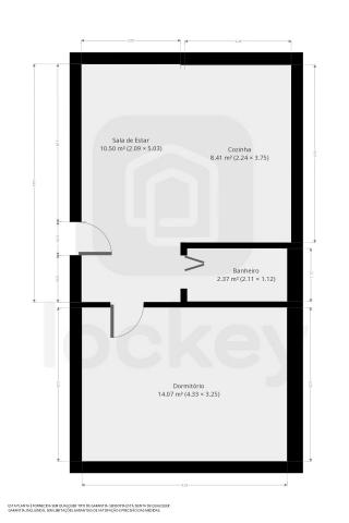 Casa com 40m² e 1 quarto - Foto 14