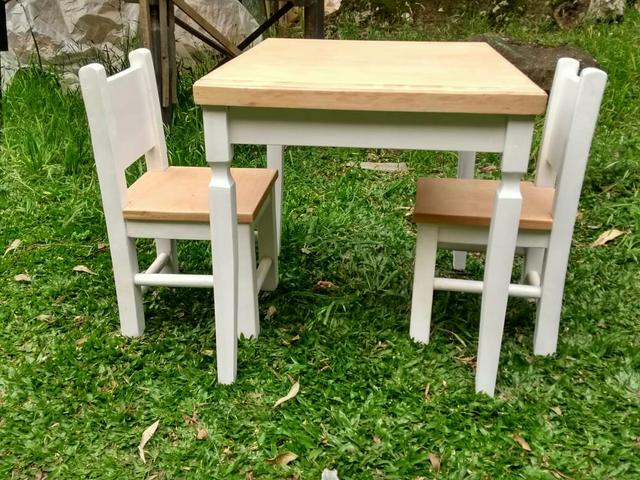 Mesa infantil com 2 cadeiras - Foto 3