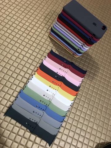 Pulseiras Nylon, Silicone e Aço para Apple Watch 38/40/42/44mm séries 1/2/3/4 - Foto 2