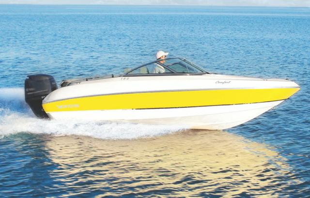 Lancha Ventura 180 com Motor Mercury 60HP-CT - pronta para navegar - Foto 6