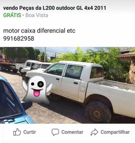 Vendo peças da l200 outdoor