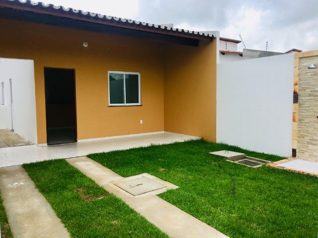 Ent. facilitada linda casa com doc. grátis 2 quartos e 2 suites so casas novas