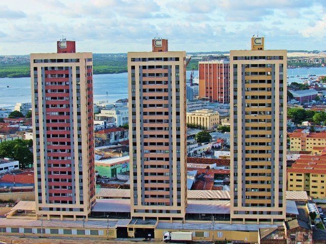 Apartamento Sun River c/vista para o Mar, com 75m2, 3qt (1s)