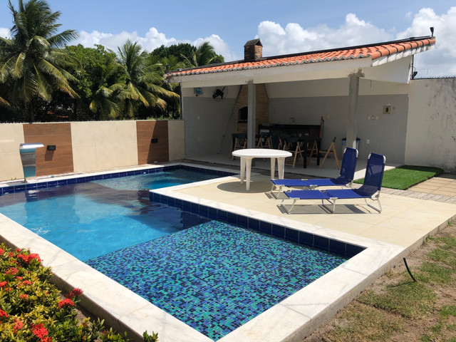 LoLOCAÇÃO FERIADO 30/10 a 02/11 - casa praia bela com área de laser e piscina