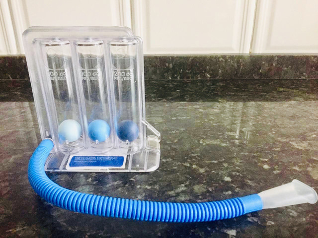 Exercitador respiratório $ 20