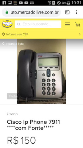 Telefone cisco IP Phone 7911 - Foto 2