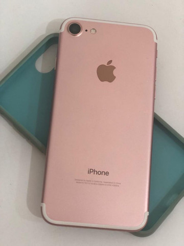 iPhone 7 Rose 32GB novíssimo com nota fiscal - Foto 4