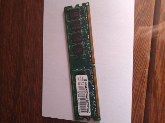 Memória DDR2 1GB 667MHz para desktop - Foto 2