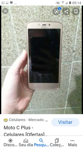 Moto C plus dourado 16 GB semi novo - Foto 2