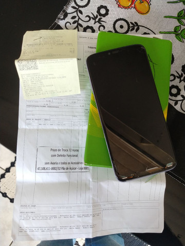 Vendo moto G7 Power 64g biometria reconhecimento facial