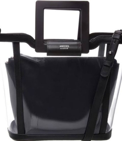 Bolsa Arezzo cor modelo igual foto