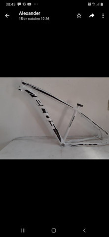 Título <br>Quadros Ecos de alumínio 6061 T17",19"e21"