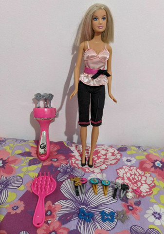 Barbie Ultra Hair Tranças com todos acessórios - Foto 2