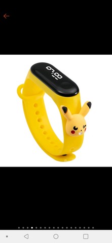 Relógio digital do picachu - Foto 2