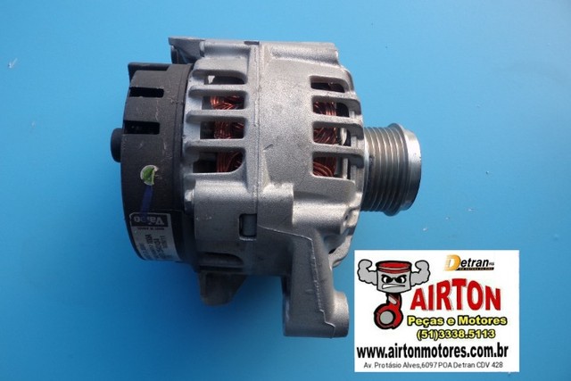 alternador-motor-arranque-peças-carter-polia-charger-compressor-bloco-virabrequim-biela  - Foto 2