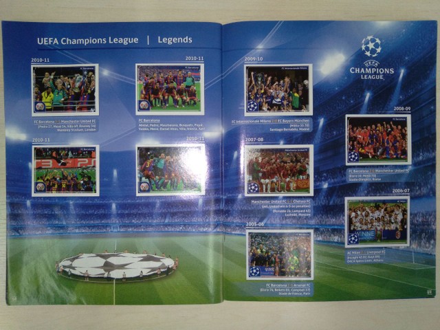 Álbum de figurinhas UEFA Champions League 2011-2012 - Foto 6