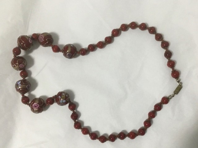 Colar de Murano Italiano 