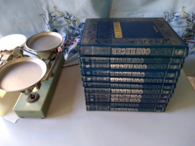 Coleção livros Conhecer - Capa Azul 11 Volumes