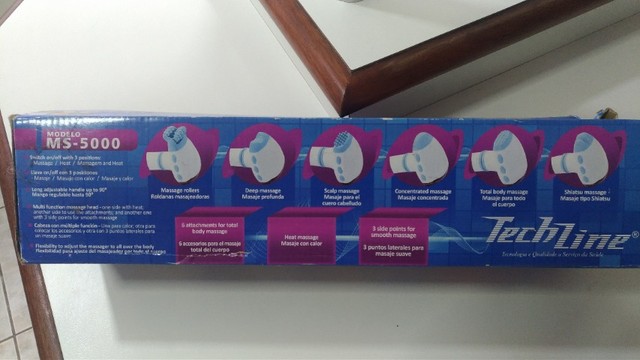 Massageador Total Relax Plus MS 5000 Tech Line - Foto 2