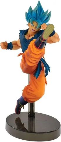 Estátua Son Goku Super Sayajin Deus Blue: Dragon Ball Super