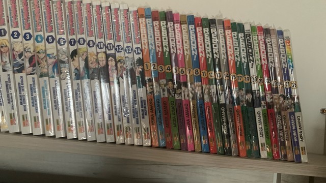 Mangas, naruto, demon slayer, jujutsu e mais