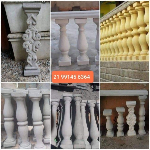 Balaústres de concreto - Foto 2