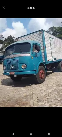 Brinquedos Raros - Cavalo Mecânico Mercedes Benz LP 608 Caminhão