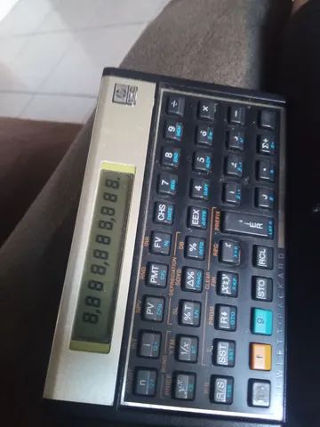 Calculadora HP 12 c . Bem conservads