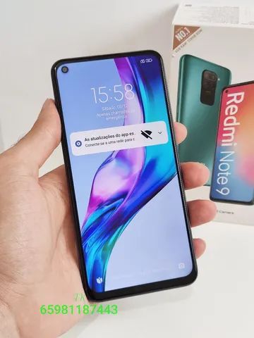 🔸Xiaomi Redmi Note 9 128GB. De: - Shopping Oiapoque