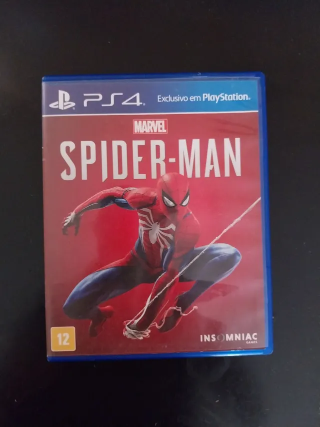 Jogo Ps4 Homem Aranha Marvel Game Of The Year Novo E Lacrado