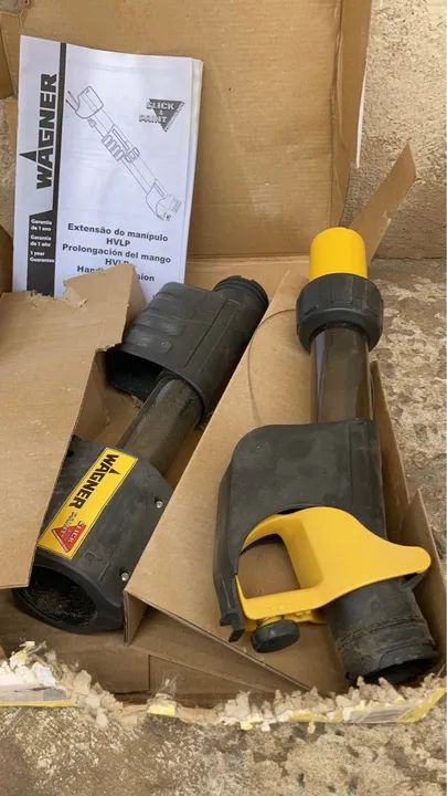Pulverizador (pistola) e extensão para pintura.  - Foto 3