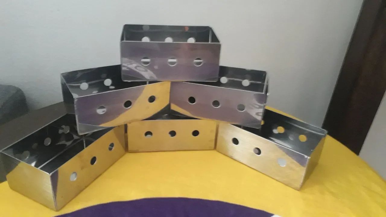 Jogo de Porta Saches em Aço Inox - Foto 3