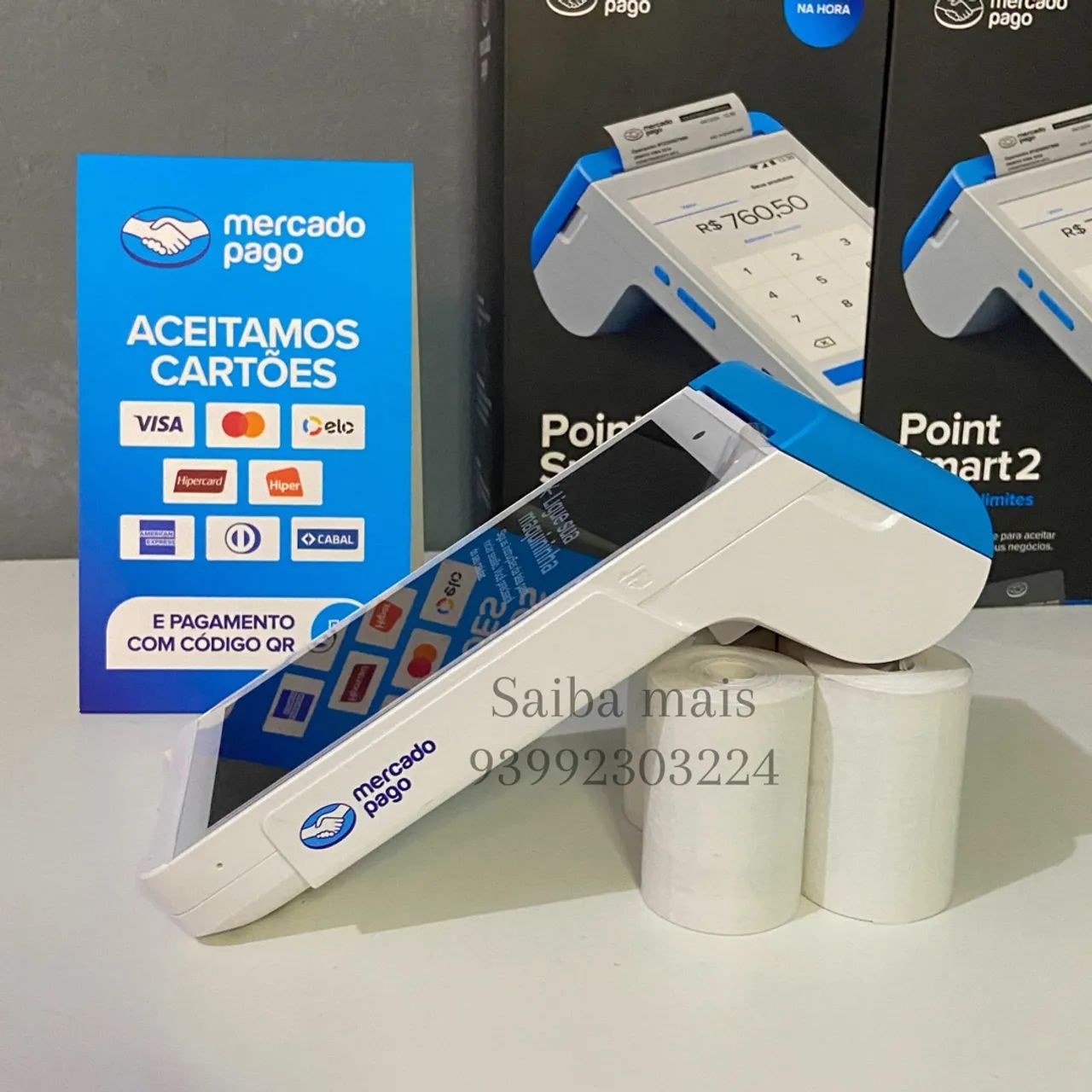 Maquina de Cartão Point Smart 2 - Foto 4