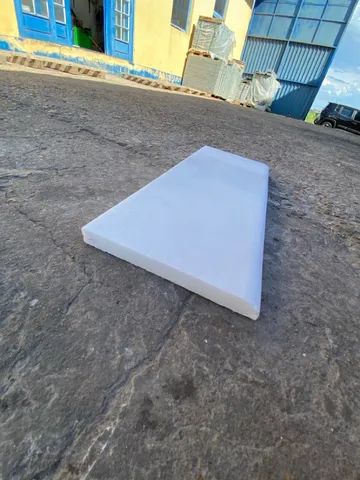 Borda de piscina em mármore branco bruto  - Foto 5