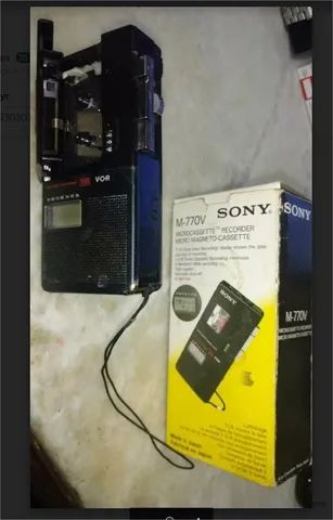 Micro cassete recorder  um Panasonic e  outro Sony - Foto 4