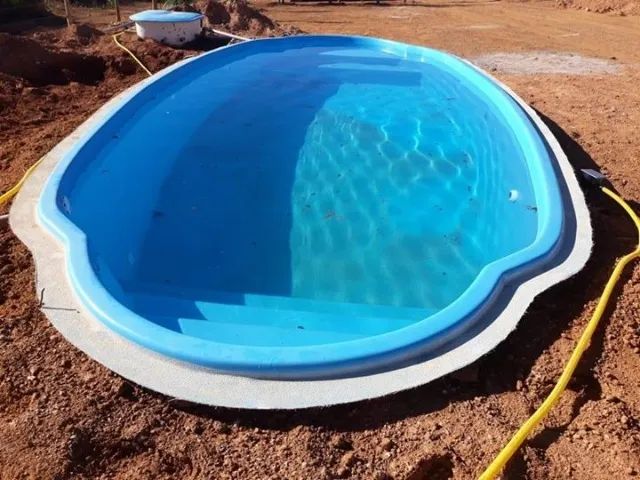 Piscina de fibra modelo crystal 7 metros a vista R$12990 - Foto 2