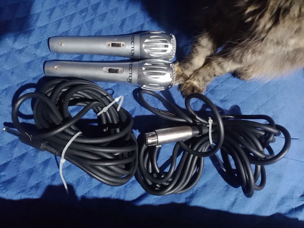 Microfone com fio karaoke tectoy - Foto 3