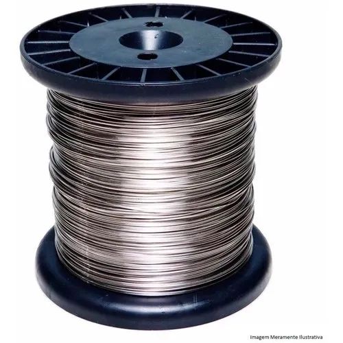 Carretel, Fio, Arame De Aço Inox 0,60mm Para Cerca Elétrica