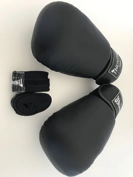 Luvas Muay Thai Thunder / 12Oz - Foto 3
