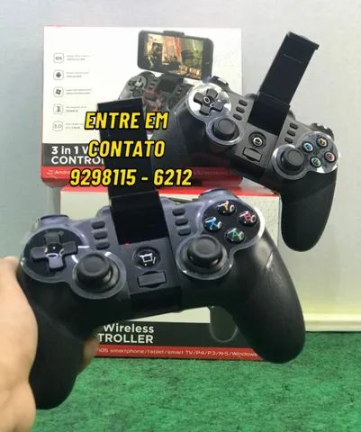 Controle Para Celular Android Ios Pc Ps3-Entregamos 9h ás 23h - Foto 2