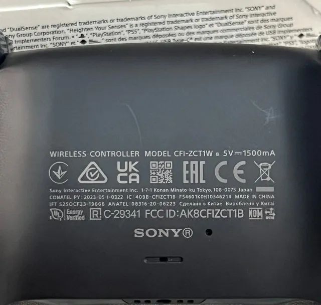 Controle Dualsense PS5 Sony Midnight Black 100% Original - Foto 4