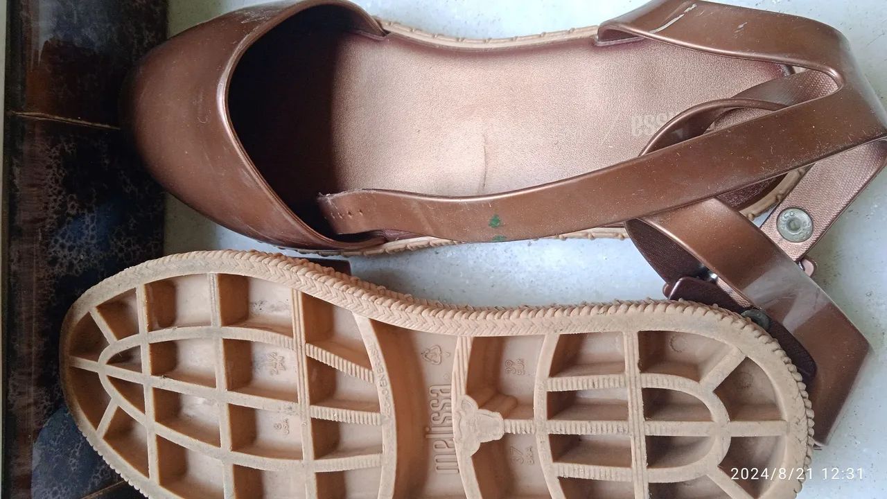 Melissa original do estilista JASON WU maravilhosa e raríssima. - Foto 4