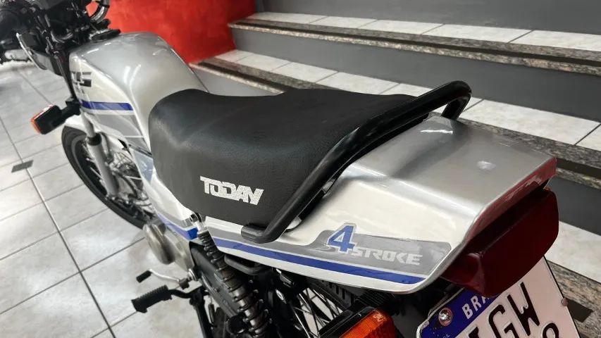 Honda Cg 125 Totay 1990 impecável raridade restaurada nos minimos detalhes - Foto 7