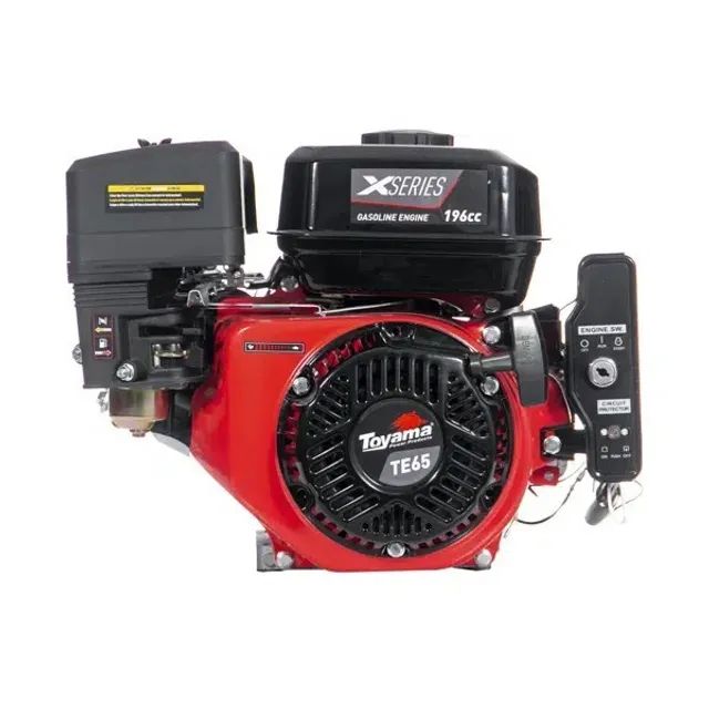 Motor Gasolina 6.5HP 4 Tempos COM Partida Eletrica TE65EKX - Foto 2