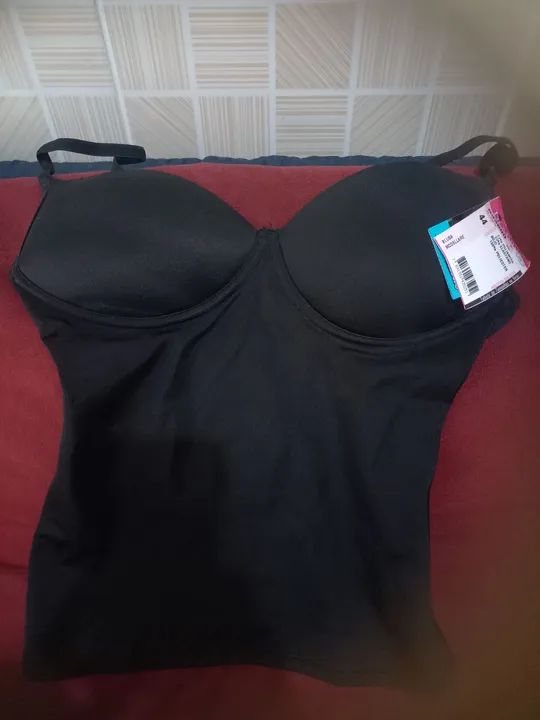 Sutiã push-up preto novo